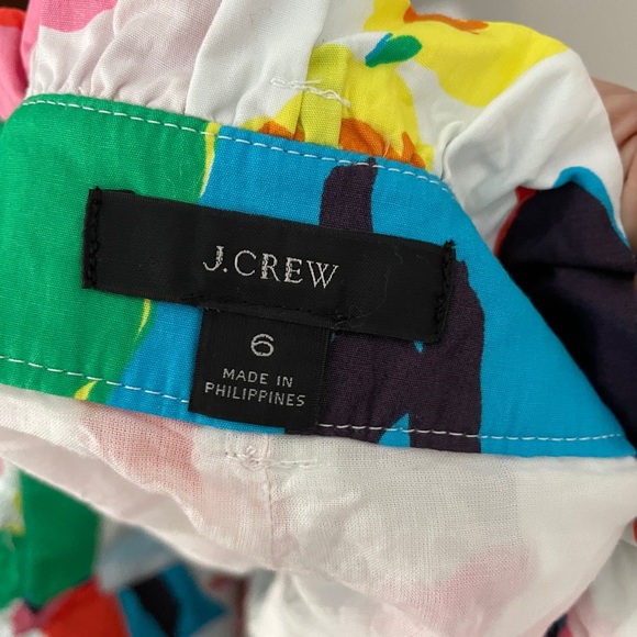 J Crew Ratti Jardin Vibrant Floral Print Shorts - Picture 4 of 8